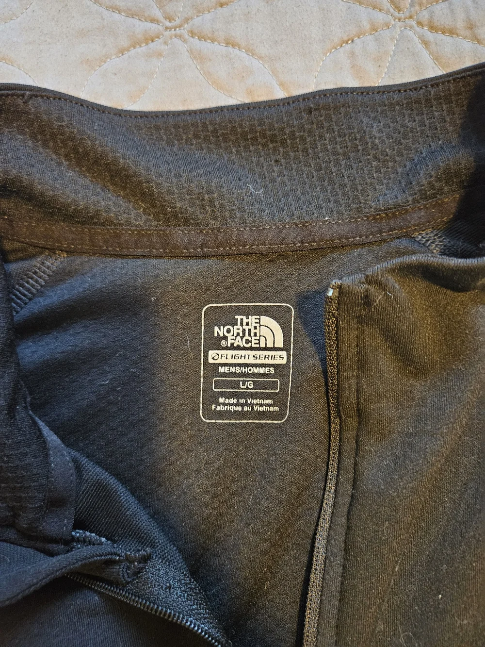 The North Face Flight Series Men's Black Quarter-Zip Performance Pullover